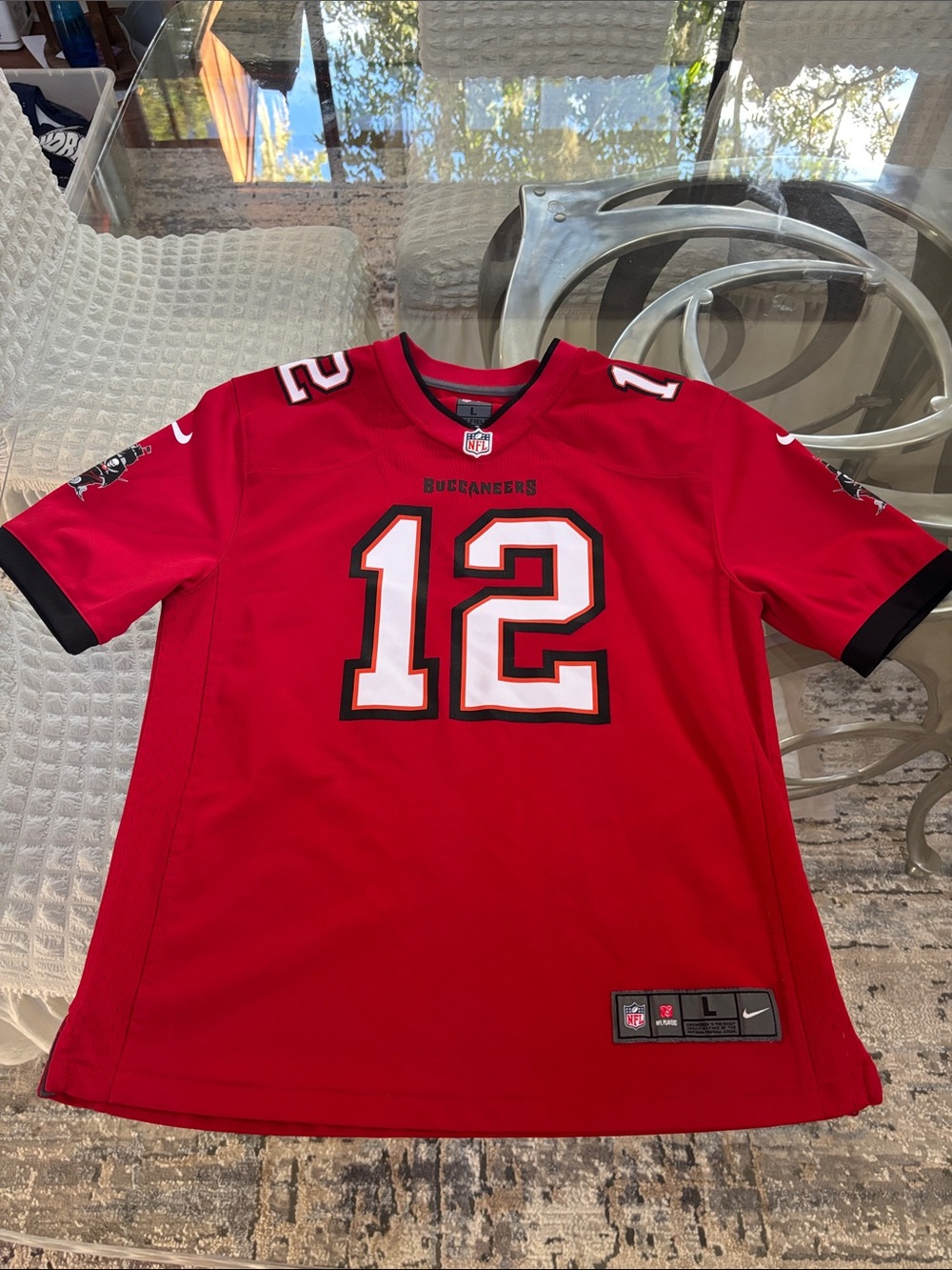 Nike Kids Red Tampa Bay Buccaneers #12 Jersey